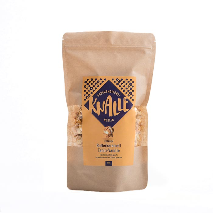 Popcorn mit Butterkaramell & Tahiti-Vanille