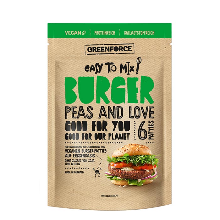 Veganer Burger Mix