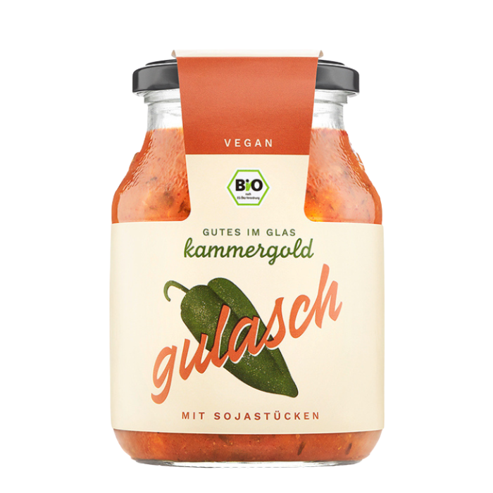 Bio Gulasch mit Sojastücken