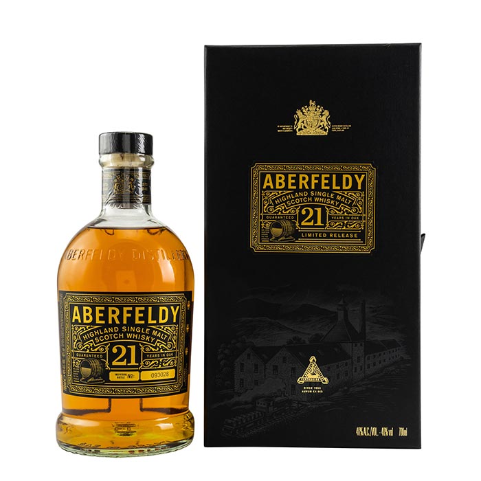 Aberfeldy Whisky, 21 Jahre