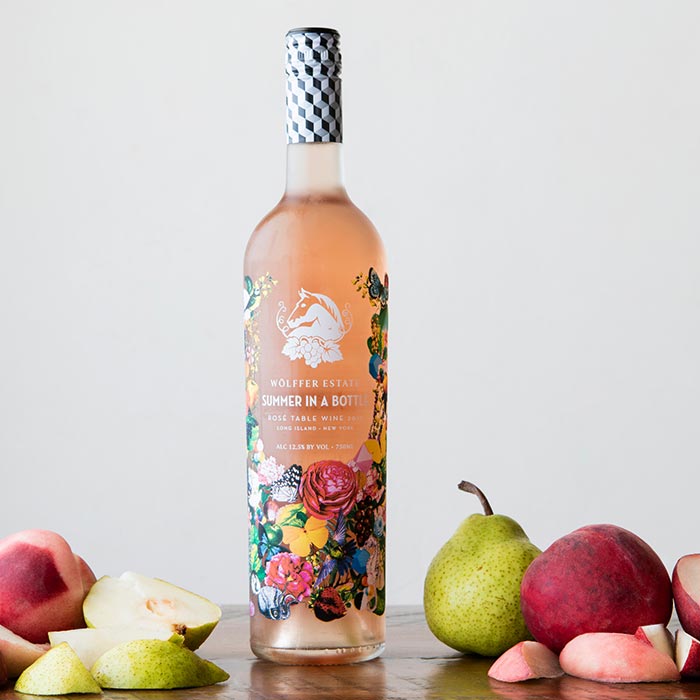 2019 Summer in a Bottle Rosé, Long Island, USA Fancy Weine