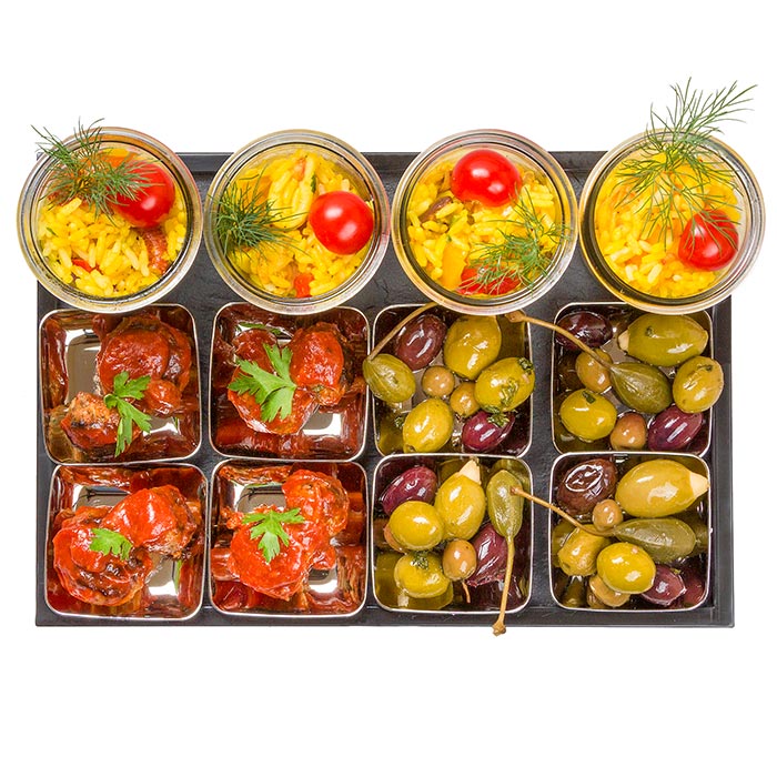 Spanische Tapas | Buffet & Platten | Feinkost-Catering | Onlineshop | Feinkost Käfer Online