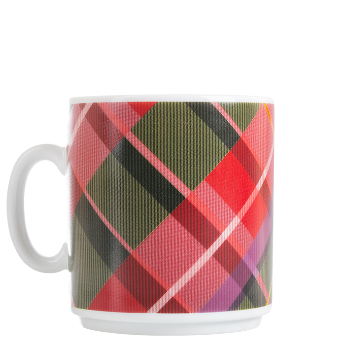 Weihnachts-Haferl "Tartan"