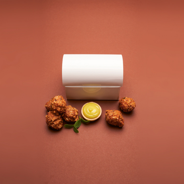 Fleisch Bällchen BBQ Chicken Balls
