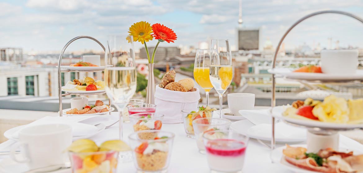 Speisen über den Dächern Berlins im