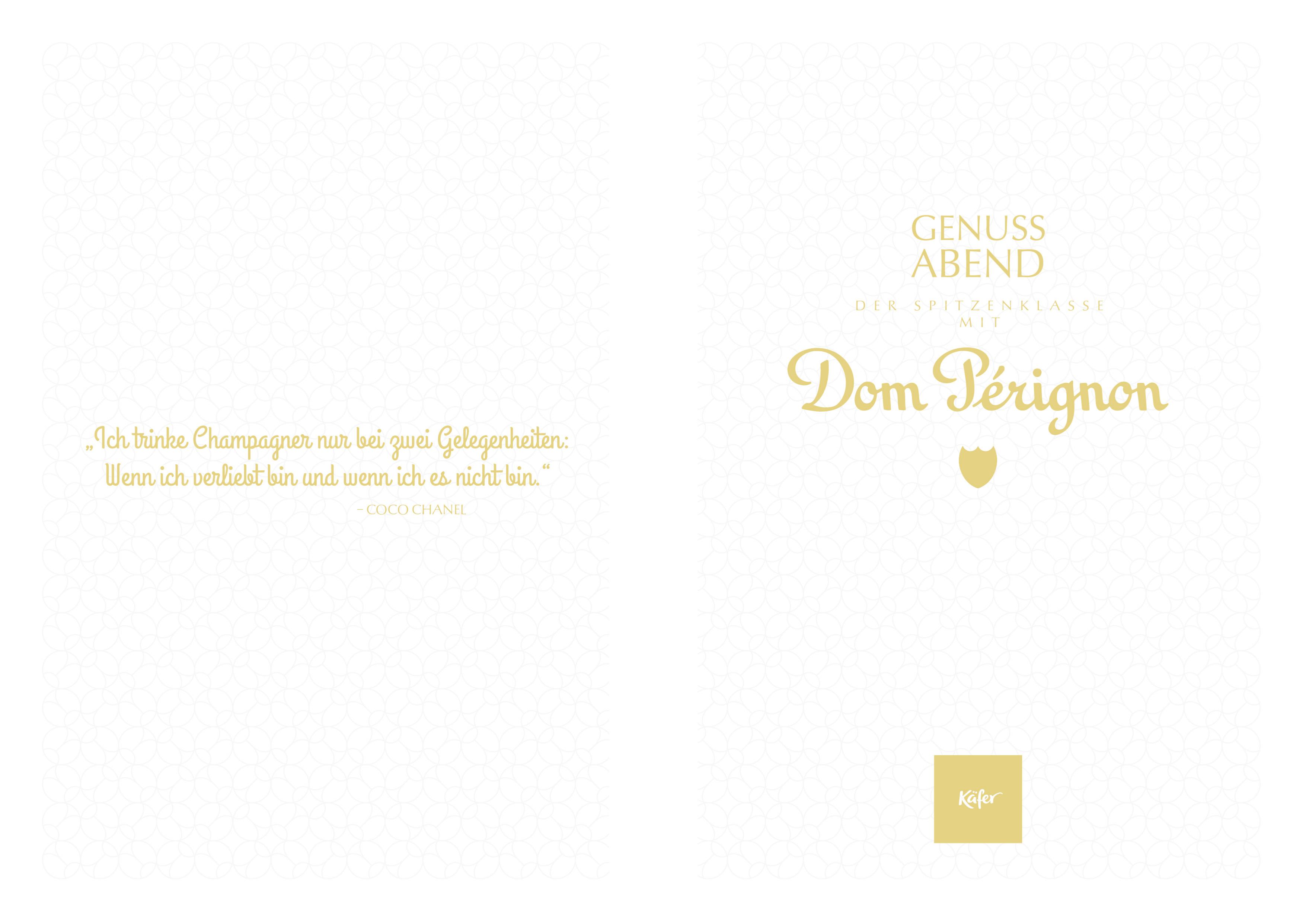 Exklusiver Genuss-Abend der Spitzenklasse mit Dom Pérignon Champagner