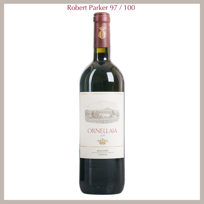 2019 Ornellaia, Toskana, Italien