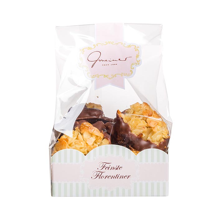Florentiner mit Vollmilchschokolade