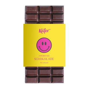 Zartbitterschokolade mit 72% Kakao