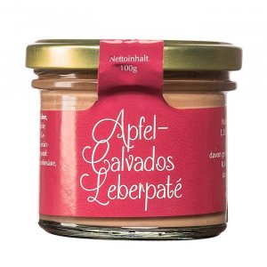 Apfel Calvados Leberpaté