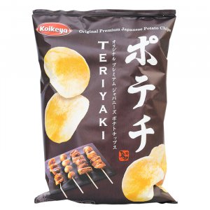 Kartoffelchips Teriyaki