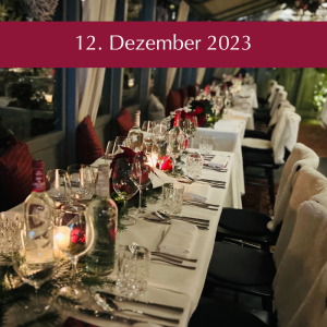 X-Mas Genuss-Abend am 12. Dezember I 19 Uhr