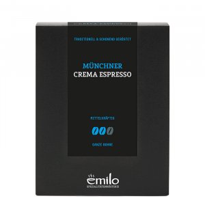 Münchner Crema Espresso, ganze Bohne